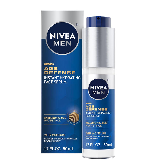 NIVEA MEN Age Defense Instant Hydrating Face Serum, 1.7 oz-072140039523-LR-362703-1-LR eShop