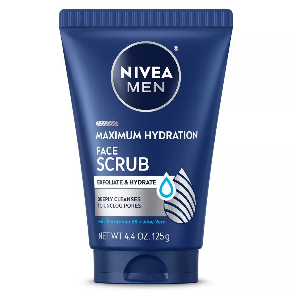 NIVEA MEN Maximum Hydration Deep Cleaning Face Scrub, 4.4 oz-072140813598-LR-362709-1-LR eShop
