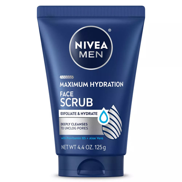 NIVEA MEN Maximum Hydration Deep Cleaning Face Scrub, 4.4 oz-072140813598-LR-362709-1-LR eShop