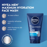 NIVEA Men Maximum Hydration Moisturizing Face Wash, 5 oz-072140813529-LR-362708-4-LR eShop