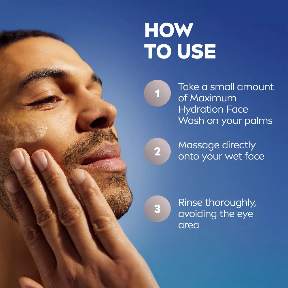 NIVEA Men Maximum Hydration Moisturizing Face Wash, 5 oz-072140813529-LR-362708-8-LR eShop