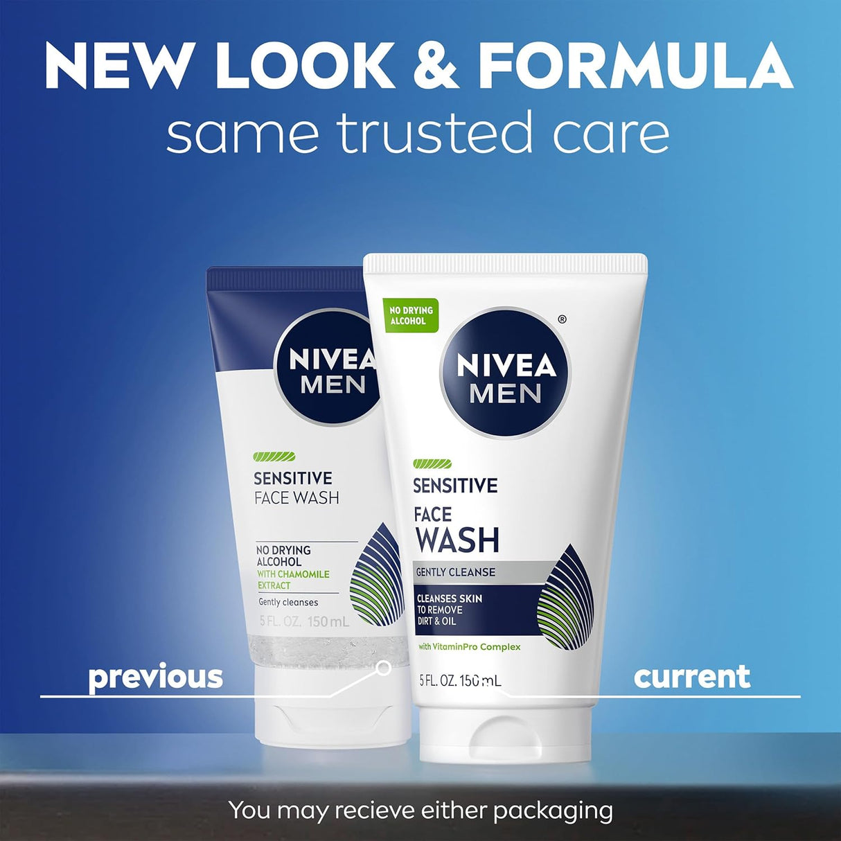 NIVEA MEN Sensitive Face Wash, 5 oz-072140016098-LR-362729-2-LR eShop