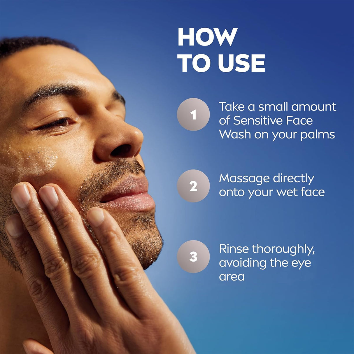 NIVEA MEN Sensitive Face Wash, 5 oz-072140016098-LR-362729-8-LR eShop