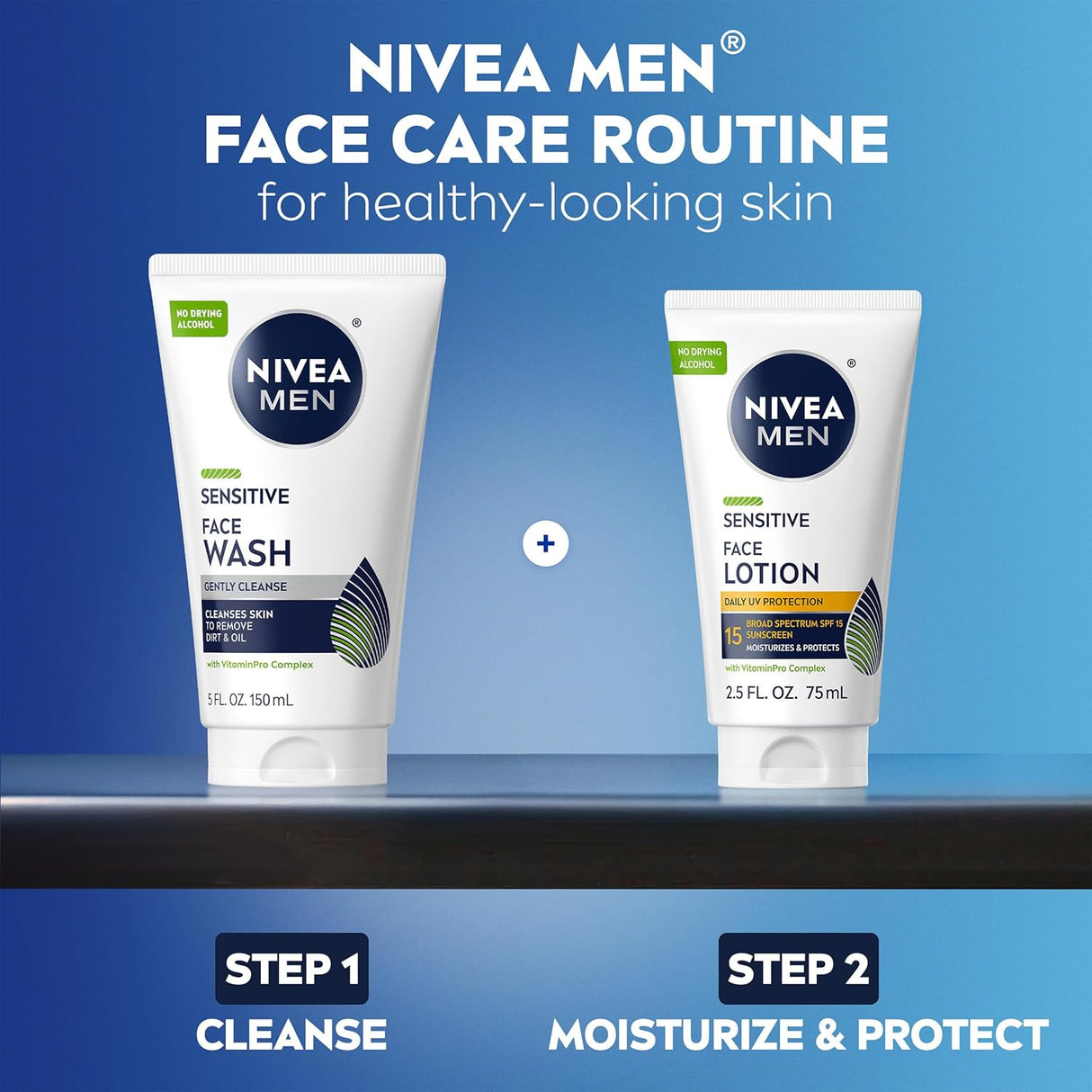 NIVEA MEN Sensitive Face Wash, 5 oz-072140016098-LR-362729-9-LR eShop