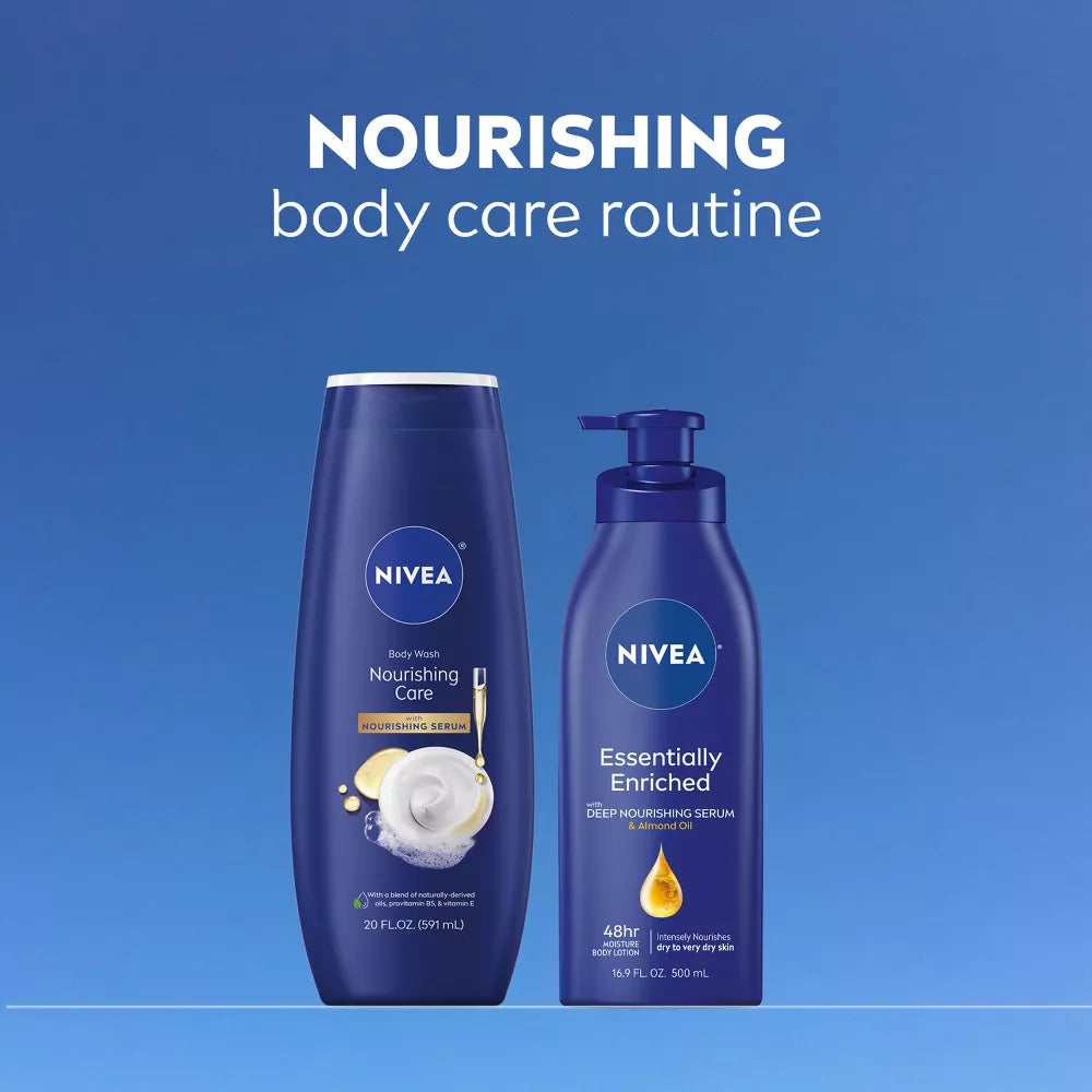 NIVEA Nourishing Care Body Wash for Dry Skin, 20 oz-072140026110-LR-362639-10-LR eShop