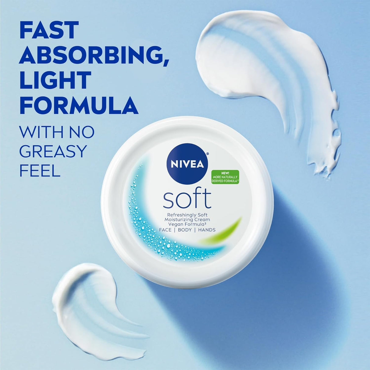 NIVEA Refreshingly Soft Moisturizing Cream, 16 oz-072140032661-LR-362701-7-LR eShop