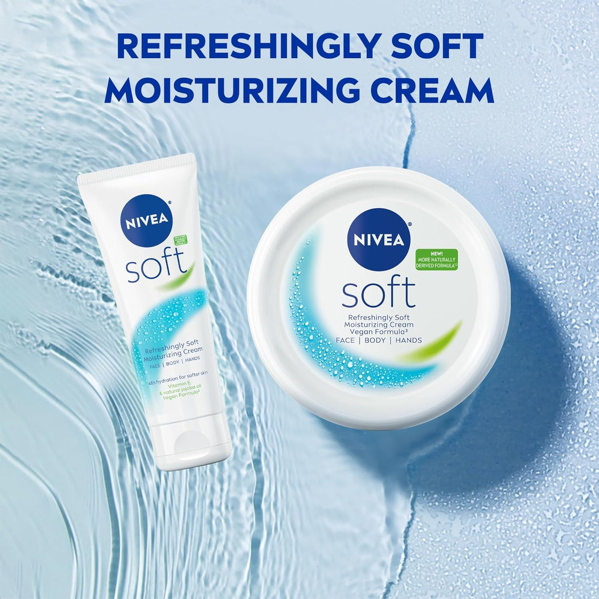 NIVEA Refreshingly Soft Moisturizing Cream, 16 oz-072140032661-LR-362701-9-LR eShop