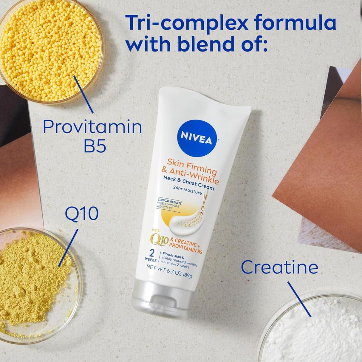 NIVEA Skin Firming &amp; Anti-Wrinkle Neck & Chest Cream, 6.7 oz-072140037611-LR-362640-3-LR eShop