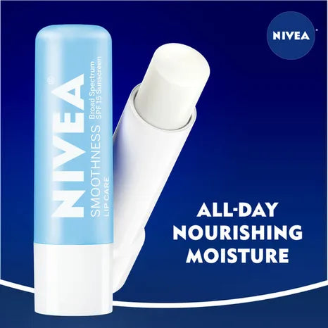NIVEA Smoothness Lip Care, Lip Balm SPF 15 with Shea Butter, 0.17 Oz Stick-072140014216-LR-363487-4-LR eShop
