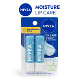 NIVEA Smoothness Lip Care, Lip Balm SPF 15 with Shea Butter, 0.17 Oz Stick, Pack of 2-072140040260-LR-363537-1-LR eShop