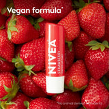 NIVEA Strawberry Lip Care, Red Tinted Lip Balm with Shea Butter, 0.17 Oz Stick, Pack of 2-072140040277-LR-363538-2-LR eShop