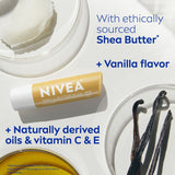 NIVEA Vanilla Buttercream Lip Care, Moisturizing Lip Balm with Shea Butter, 0.17 Oz Stick-072140022921-LR-363493-7-LR eShop