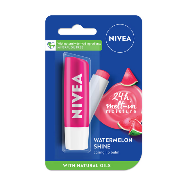 NIVEA Watermelon Lip Care, Tinted Lip Balm with Shea Butter, 0.17 Oz Stick-072140022914-LR-363492-1-LR eShop