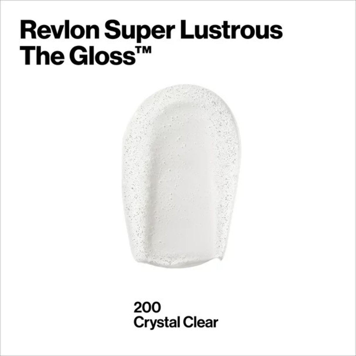 Revlon Super Lustrous Lip Gloss - Crystal Clear, 0.13 fl oz