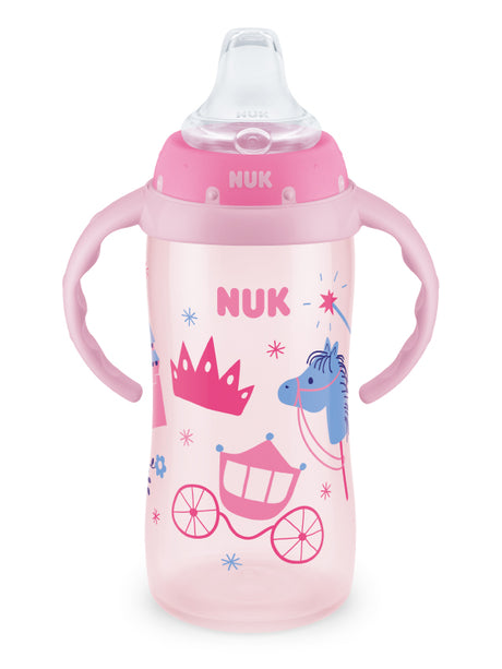 NUK Fashion Large Learner Cup With Handles - Pink, 10 oz-885131627827-LR-336292-2-LR eShop