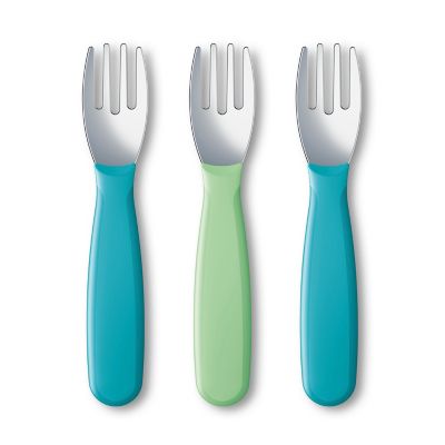 NUK Kiddy Cutlery Flatware Forks 3 Pack 18+ Months-885131697028-LR-356006-1-LR eShop