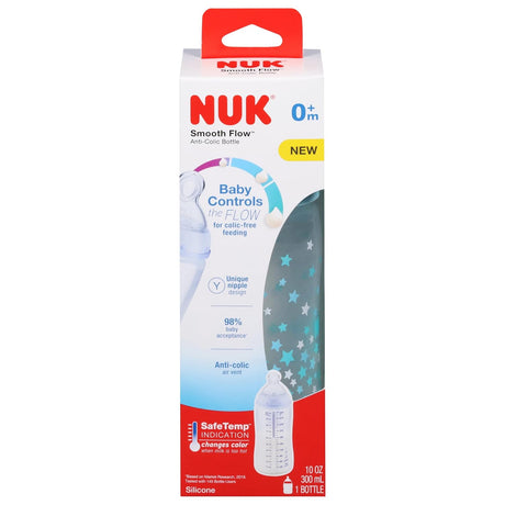 NUK Smooth Flow Anti-Colic Bottle - Assorted, 10 oz-885131695109-LR-356005-1-LR eShop