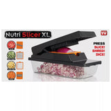 Nutrislicer Slicer XL Vegetable Chopper, Black-080313073366-LR-346048-1-LR eShop