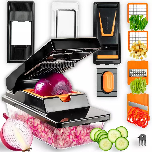 Nutrislicer Slicer XL Vegetable Chopper, Black-080313073366-LR-346048-12-LR eShop