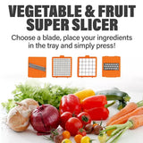 Nutrislicer Slicer XL Vegetable Chopper, Black-080313073366-LR-346048-7-LR eShop