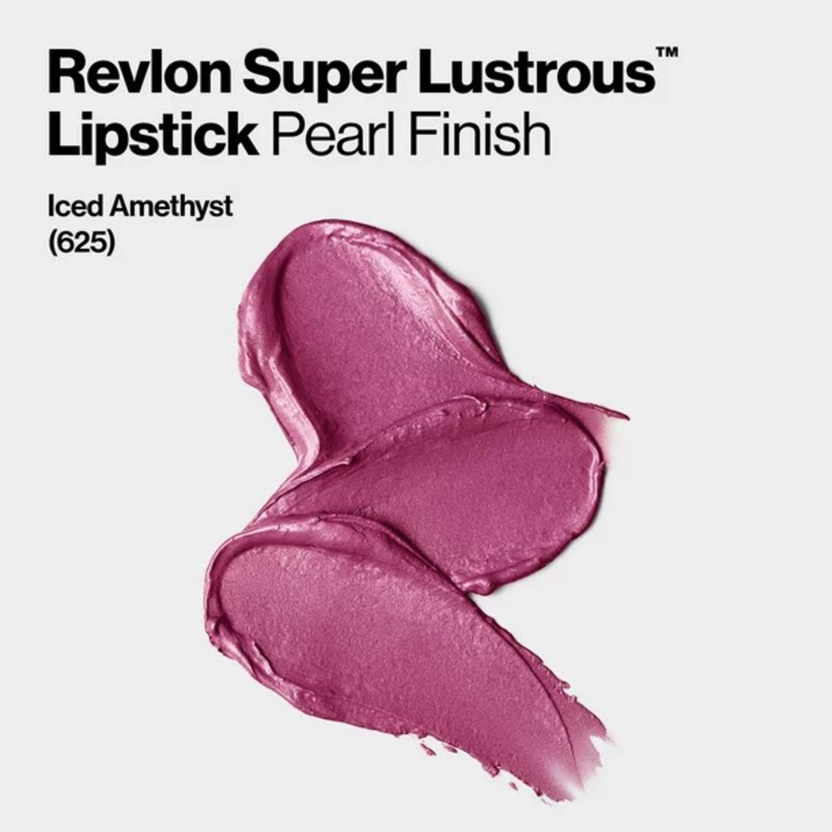 Revlon Super Lustrous Lipstick with Moisturizing Creamy Formula - Iced Amethyst