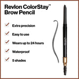 Revlon Colorstay Brow Pencil, 225 Soft Black