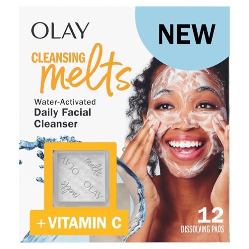 OLAY Cleansing Melts + Vitamin C Daily Facial Cleanser, 12 count-075609213090-LR-358641-1-LR eShop