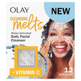 OLAY Cleansing Melts + Vitamin C Daily Facial Cleanser, 12 count-075609213090-LR-358641-1-LR eShop