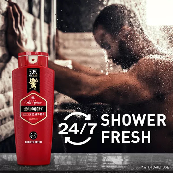 Old Spice Red Zone Swagger Body Wash - Cedarwood, 3 oz-037000864233-LR-292412-3-LR eShop