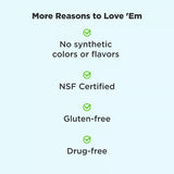 OLLY Goodbye Stress Gummies with GABA, L-Theanine & Lemon Balm - Berry Verbena, 10 Count-858158015984-LR-358773-4-LR eShop