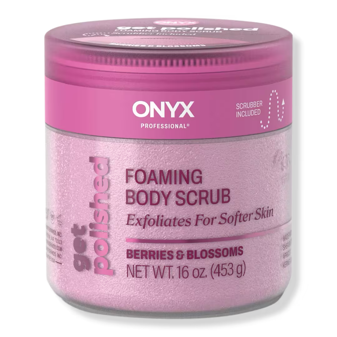 ONYX Get Polished Foaming Body Scrub - Berries & Blossoms, 16 oz-717937756947-LR-362244-1-LR eShop