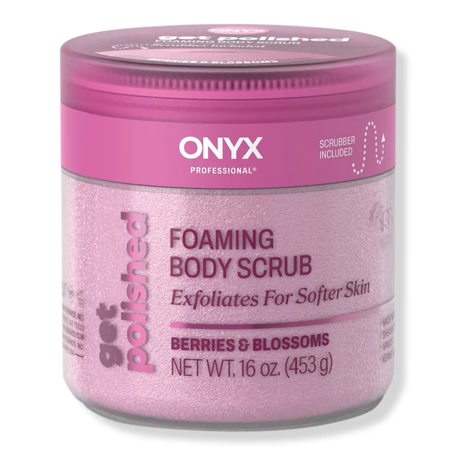 ONYX Get Polished Foaming Body Scrub - Berries & Blossoms, 16 oz-717937756947-LR-362244-1-LR eShop