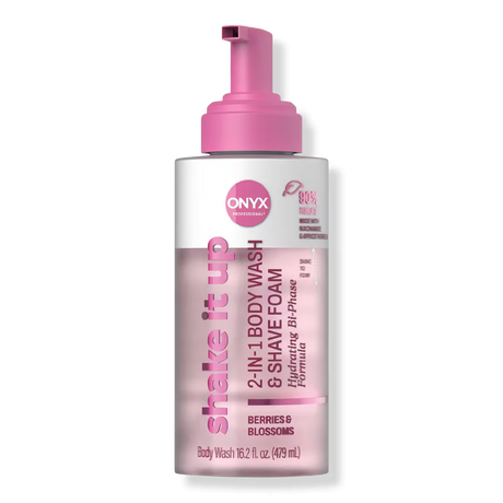 ONYX Shake It Up 2-in-1 Body Wash and Shave Foam - Berries & Blossoms, 16.2 oz-717937757692-LR-362246-1-LR eShop