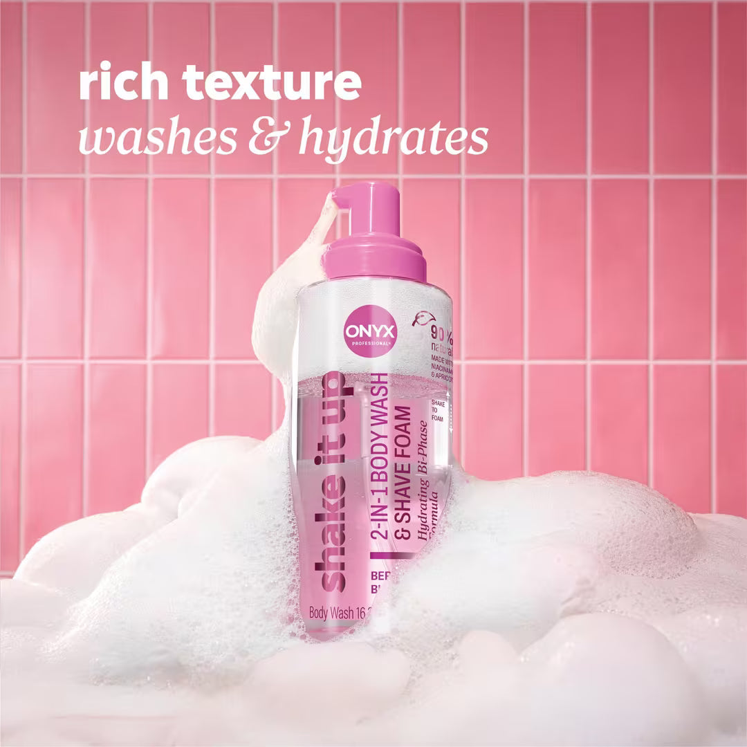 ONYX Shake It Up 2-in-1 Body Wash and Shave Foam - Berries & Blossoms, 16.2 oz-717937757692-LR-362246-5-LR eShop