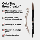 Revlon ColorStay Brow Creator Pencil - Auburn, 1.0 ea