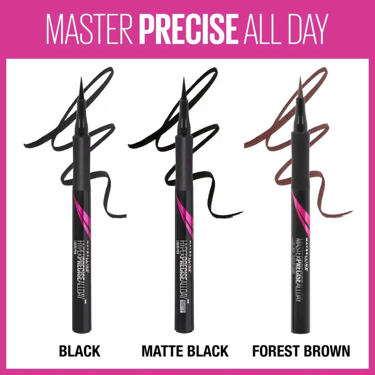 Maybelline Eye Studio Master Precise Eyeliner, 110 Black