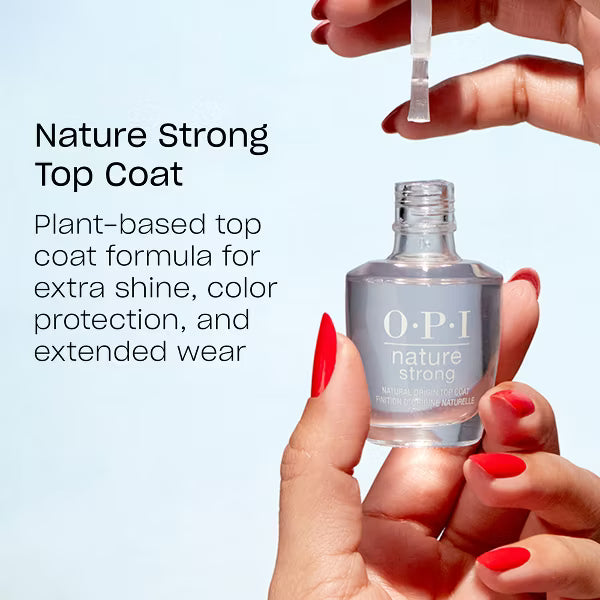 OPI Nature Strong Nail Lacquer Top Coat Clear Nail Polish 0.5 fl oz-4064665001143-LR-352922-2-LR eShop
