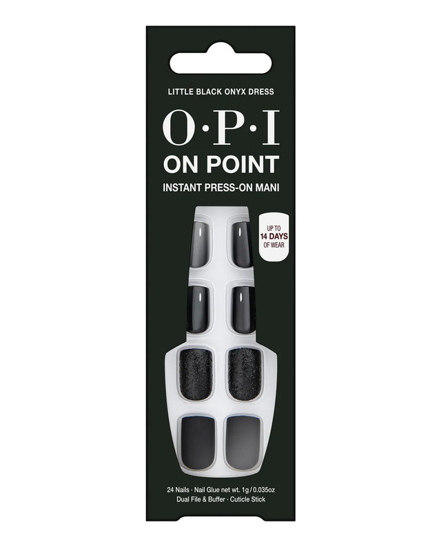 OPI On Point Instant Press-On Mani - Little Black Onyx Dress, 24 count-4064665114089-LR-356955-1-LR eShop