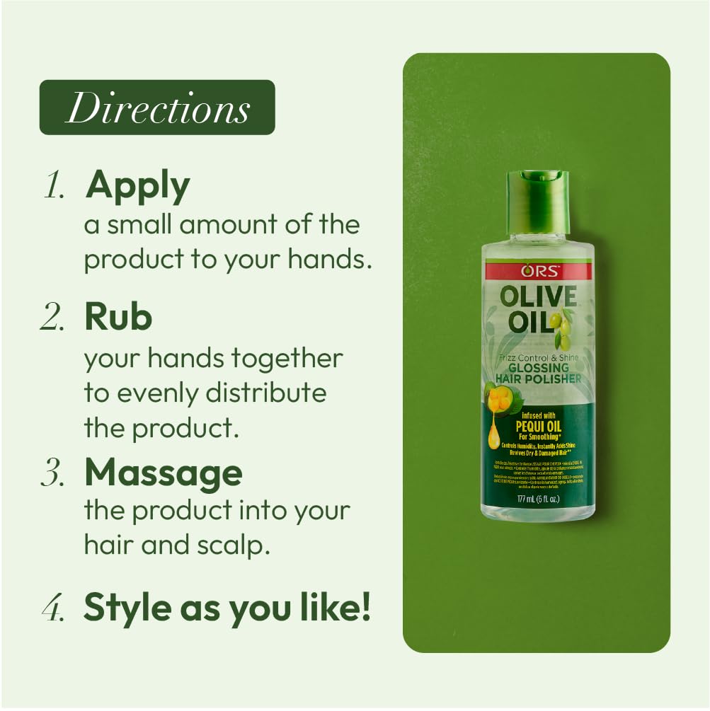 ORS Olive Oil Frizz Control and Shine Glossing Hair Polisher, 6 oz-632169111145-LR-297083-9-LR eShop