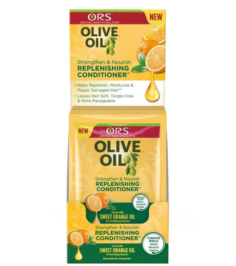 ORS Olive Oil Strengthen & Nourish Replenishing Conditioner, 1.75 oz-632169111015-LR-238740-2-LR eShop