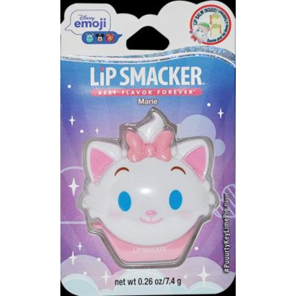 Lip Smacker Disney Emoji Flip Balm - Marie - #PuuurtyKeyLimePie