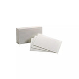 Oxford 100 Ruled Index Cards, 3" x 5" - White-078787401532-LR-40840-2-LR eShop
