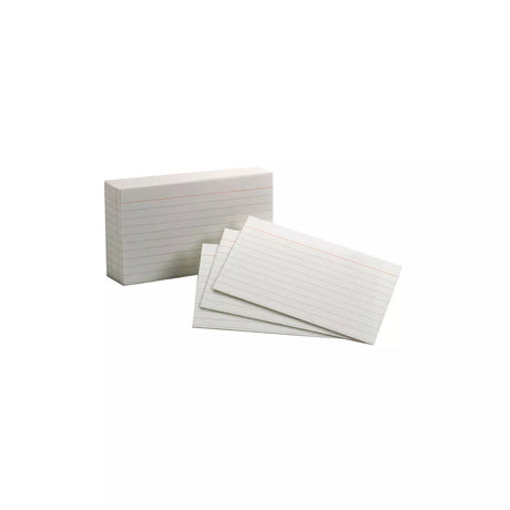 Oxford 100 Ruled Index Cards, 3" x 5" - White-078787401532-LR-40840-2-LR eShop