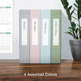 Oxford 1.5-Inch One-Touch Easy Open Binders - Assorted Natural Pastels-078787093652-LR-359283-5-LR eShop