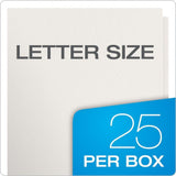Oxford Embossed Leather Grain Twin-Pocket Folder - White, 25 count-078787575042-LR-325085-6-LR eShop