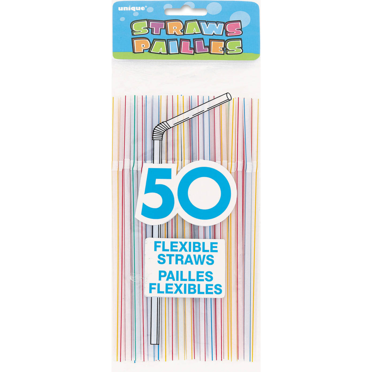 STRAWS FLEXI 50CT