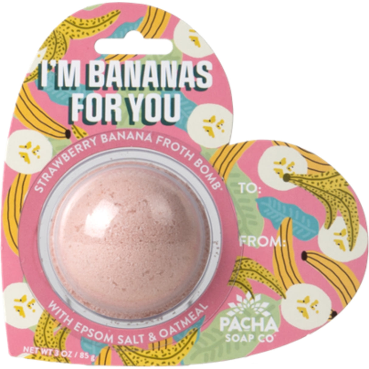 Pacha Soap Co BANANAS FOR YOU CARD 1 EA