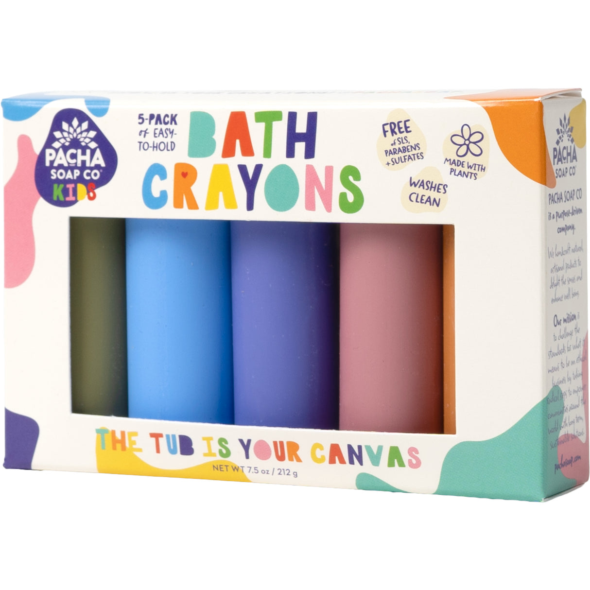 Pacha Soap Co BATH CRAYON, RAINBOW ASST-840045306596-LR-354068-1-LR eShop