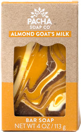 Pacha Soap Co. Bar Soap - Almond Goat’s Milk, 4 oz-840045303960-LR-351045-1-LR eShop