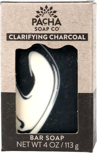 Pacha Soap Co. Polishing Bar Soap - Clarifying Charcoal, 4 oz-840045303977-LR-351046-1-LR eShop